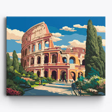 Charger l'image dans la galerie, Le Colisée en azur
