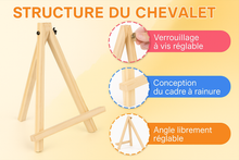 Charger l&#39;image dans la galerie, Chevalet en Bois
