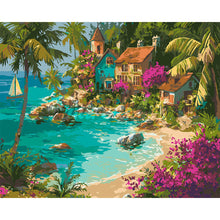 Charger l'image dans la galerie, La crique aux bougainvilliers
